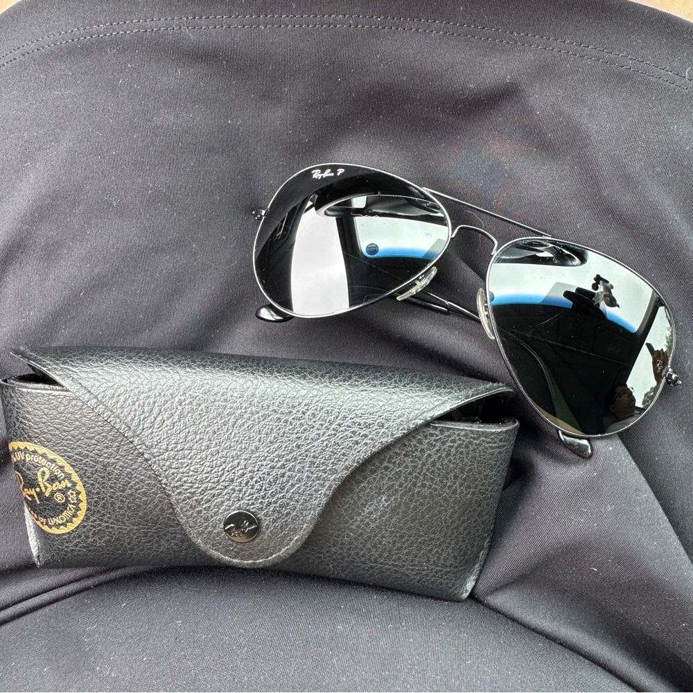 Ray-Ban Classic Black Aviator Sunglasses